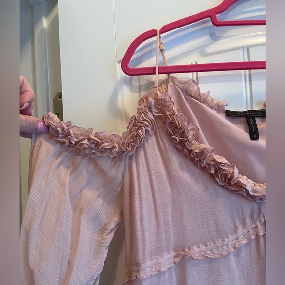 BCBG Max Azria Pink Layered Dress - Picture 2 of 3